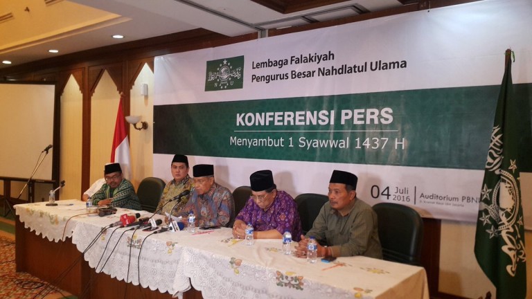 NU Serukan Idul Fitri 6 Juli 2016