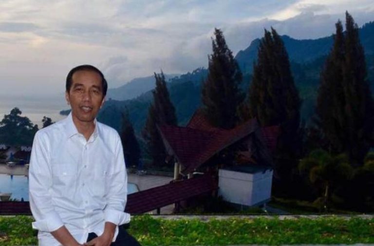 Jokowi Hadiri Karnaval Danau Toba
