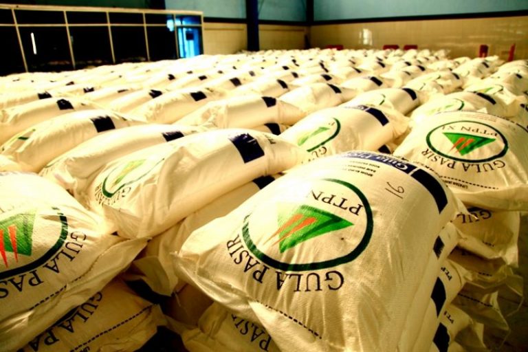 Harga Gula Akhir Pekan Melonjak 6 Persen; Mingguan Semakin Mahal 8 Persen