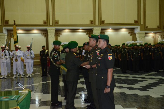 Enam Perwira Kodam V/Brawijaya Dimutasi