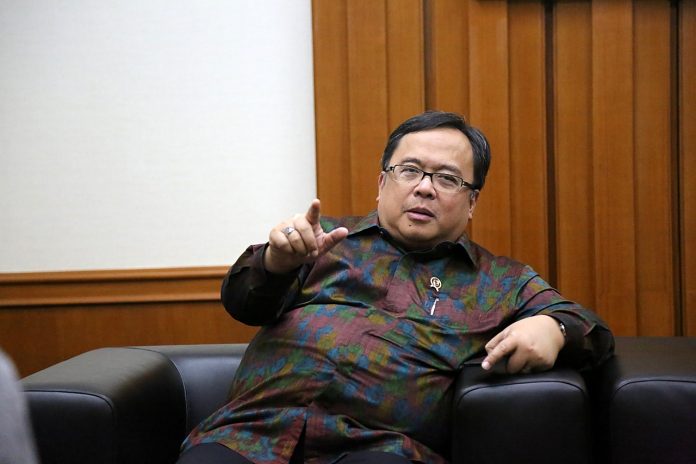 Menteri Perencanaan Pembangunan Nasional atau Kepala Bappenas Bambang Brodjonegoro
