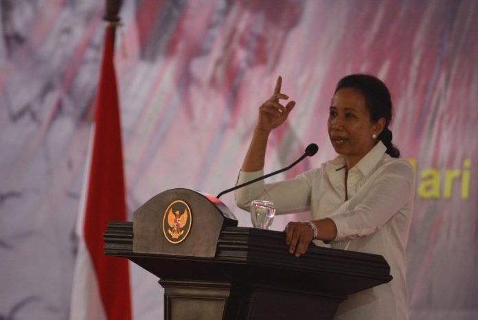 Menteri Badan Usaha Milik Negara ( BUMN) Rini M Soemarno