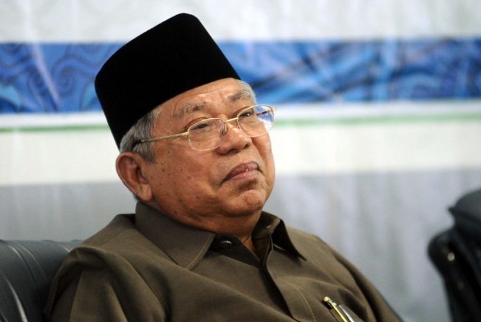 Ketua Umum Majelis Ulama Indonesia (MUI) yang juga Rais Aam Nahdlatul Ulama (NU) KH Ma'ruf Amin