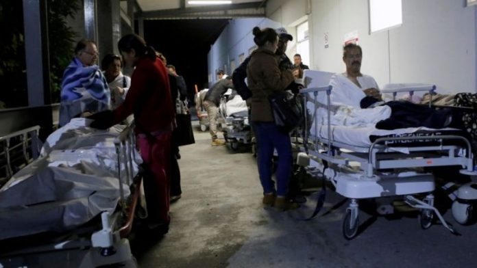 Jumlah korban gempa Meksiko menembus angka 200 jiwa.