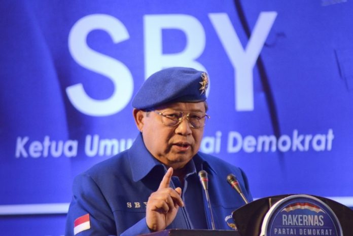 Ketua Umum Partai Demokrat Susilo Bambang Yudhoyono