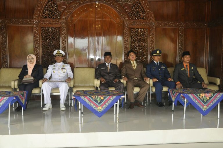 Danlanal Tegal Hadiri Upacara Peringatan Hari Kesaktian Pancasila 2017 di Kota Tegal