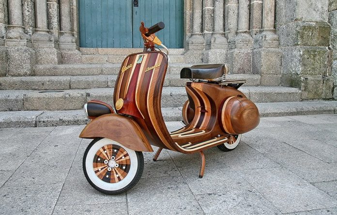 Vespa Kayu.