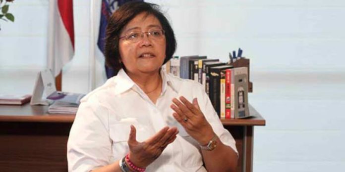 Menteri Lingkungan Hidup dan Kehutanan, Siti Nurbaya Bakar