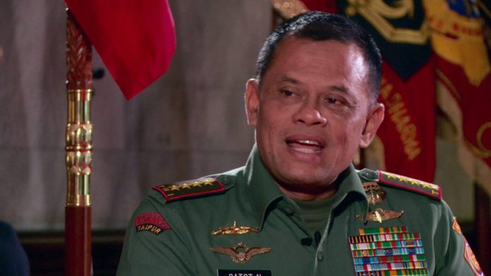 Panglima TNI, Jenderal Gatot Nurmantyo.