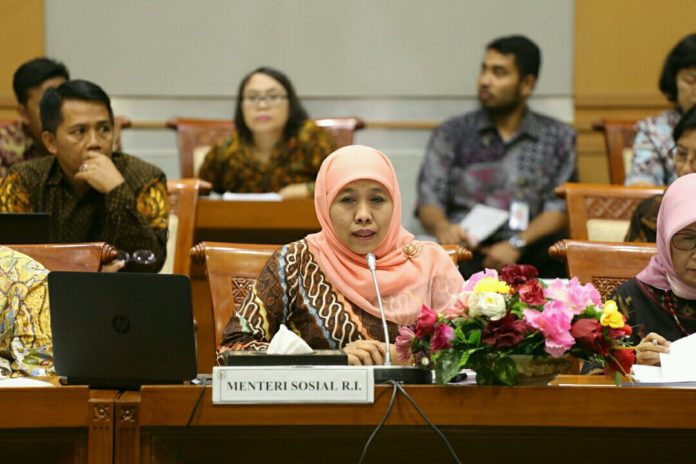 Menteri Sosial Khofifah Indar Parawansa