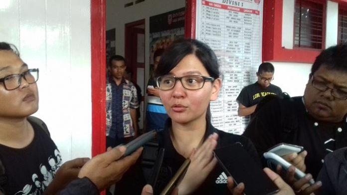 Ratu Tisha Destria Sekretaris Jenderal Persatuan Sepakbola Seluruh Indonesia (PSSI).