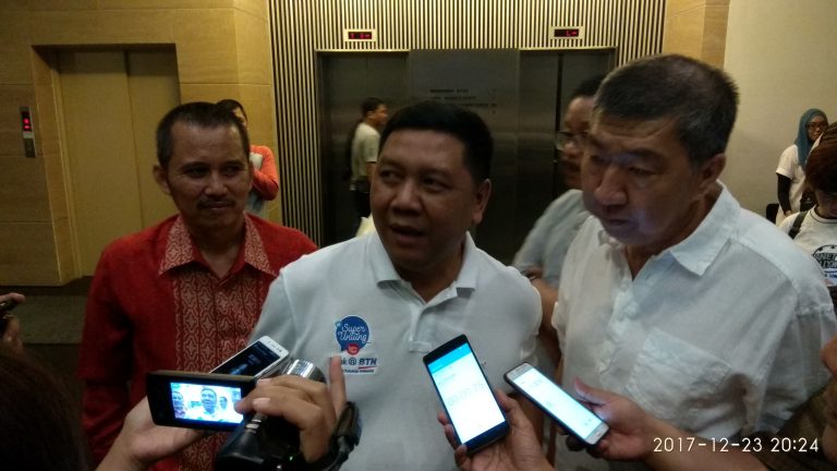 EVP Consumber Banking BTN pusat, Nasril dan Sekjen REI pusat Totok Lusida.