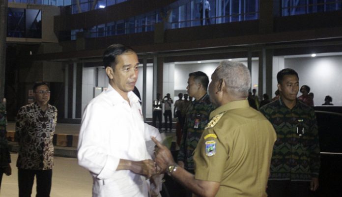 Presiden Joko Widodo (Jokowi) Hadir di Nabire, Papua.
