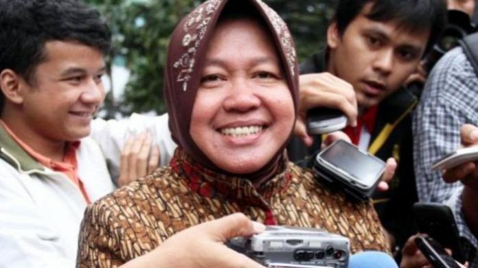 Walikota Surabaya Tri Rismaharini.