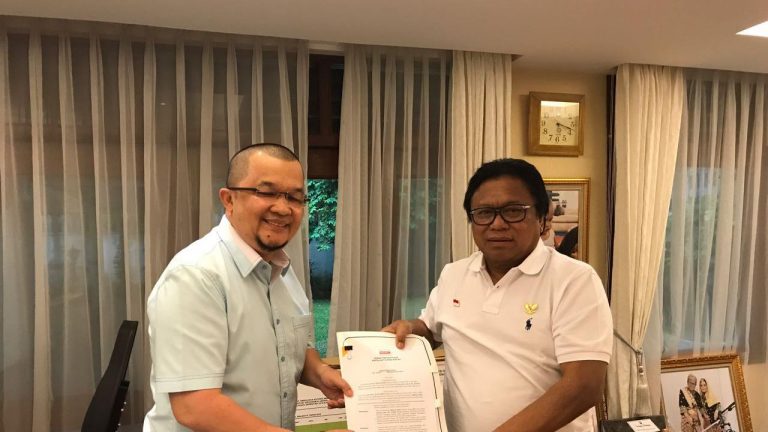 Ketua DPD Hanura Sumsel Dicopot, Oso Tunjuk Plt Abrar Amin