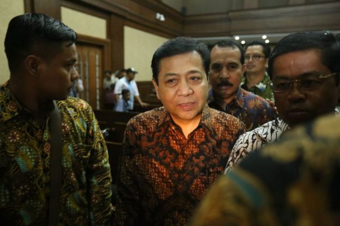 Ketua DPR Nonaktif Setya Novanto.