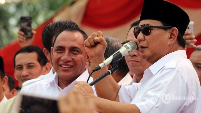 Ketum Partai Gerindra, Prabowo Subianto