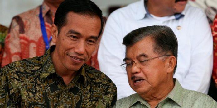Presiden Joko Widodo dan Wakil Presiden Jusuf Kalla
