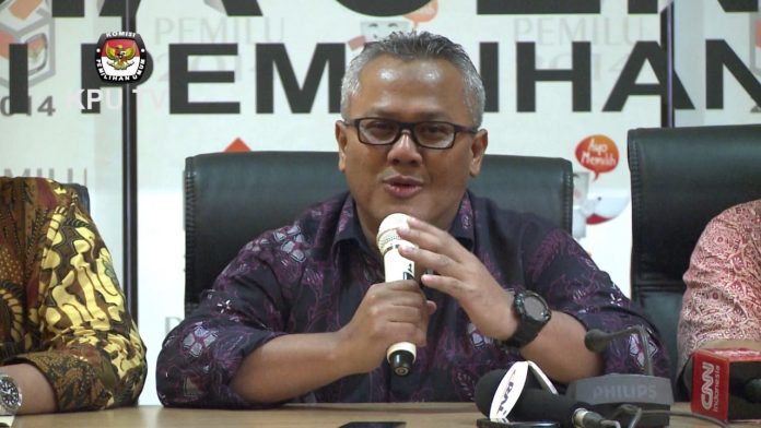 Ketua KPU Arief Budiman.