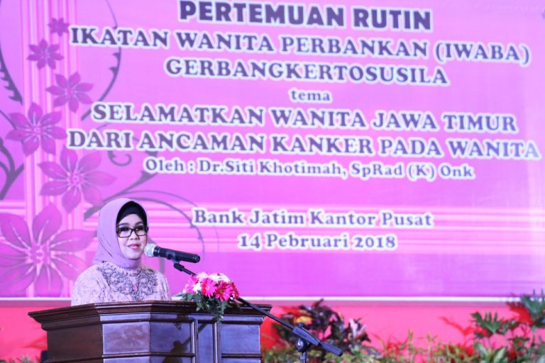 Bude Karwo Ajak Wanita Perbankan Cegah Kanker dengan Hidup Sehat