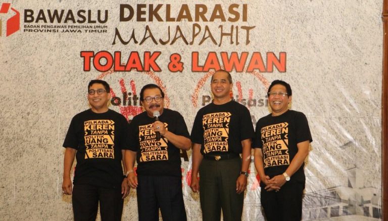 Forkopimda Jatim Kompak Wujudkan Pilkada Tanpa Politik Uang dan Politisasi SARA
