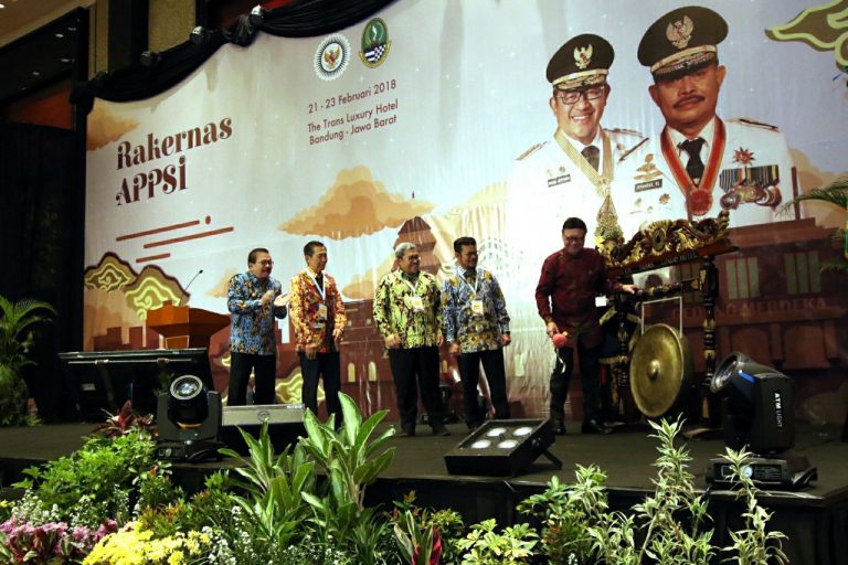 Gubernur Jatim Hadiri Rakernas APPSI 2018 di Bandung