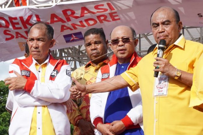 Bakal calon Gubernur Maluku dan Wakil Gubernur Maluku, Said Assagaff - Andareas Rentanubun.