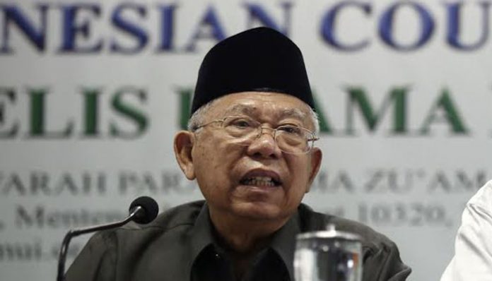 Ketua MUI KH Ma'ruf Amin