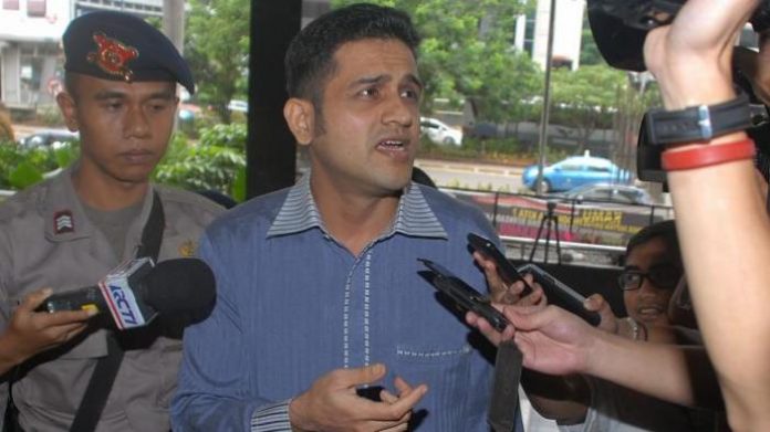 Bekas Bendahara Umum Partai Demokrat M. Nazaruddin