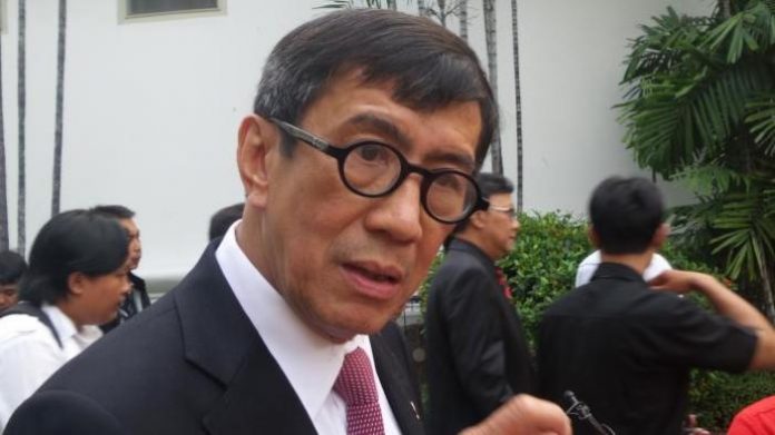 Menteri Hukum dan HAM Yasonna Laoly