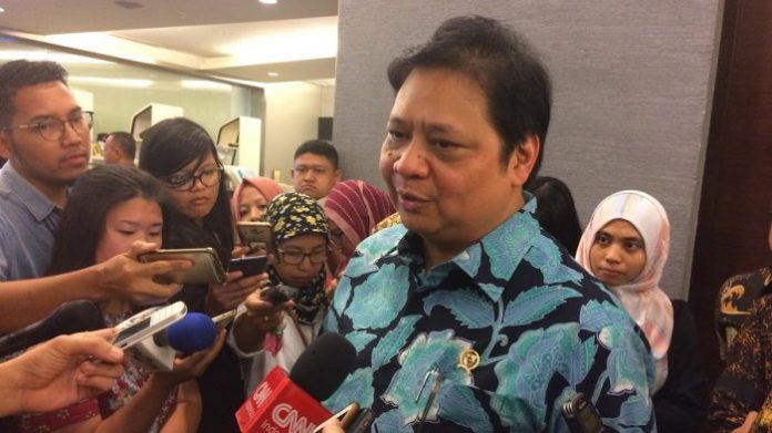 Menteri Perindustrian (Menperin) Airlangga Hartarto