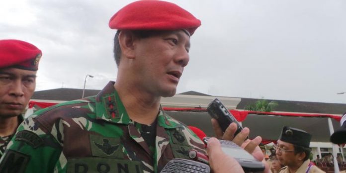 Komandan Kopassus Mayjen TNI Doni Monardo