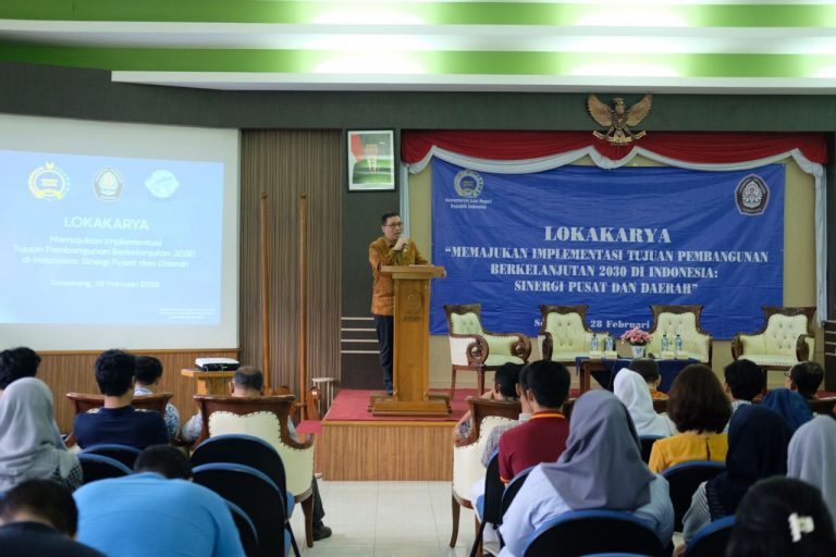 Pastikan Sinergi dalam Mencapai SDGs, Kemlu Gelar Seminar di Semarang