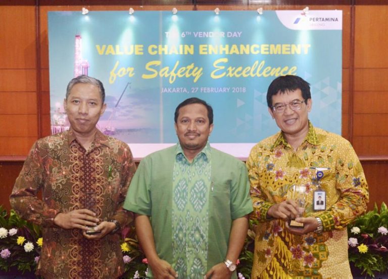 Sucofindo Raih The Best Vendor 2017 Bid. Jasa dari Pertamina Drilling Service