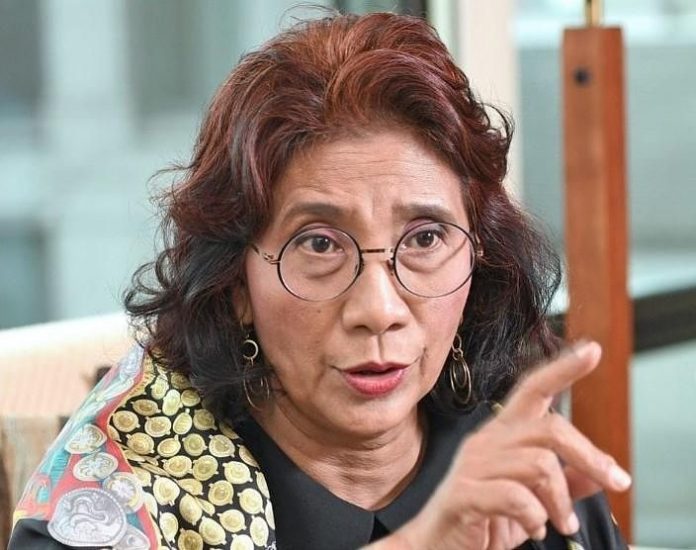 Menteri Kelautan Dan Perikanan Susi Pudjiastuti