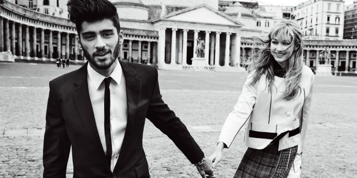 Zayn Malik dan Gigi Hadid.