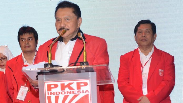 Ketua Umum Partai Keadilan dan Persatuan Indonesia (PKPI) AM Hendropriyono.