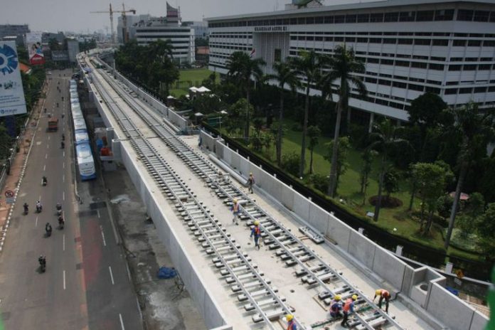 Rel MRT Jakarta