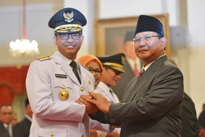 Prabodo Subianto dan Anies Baswedan