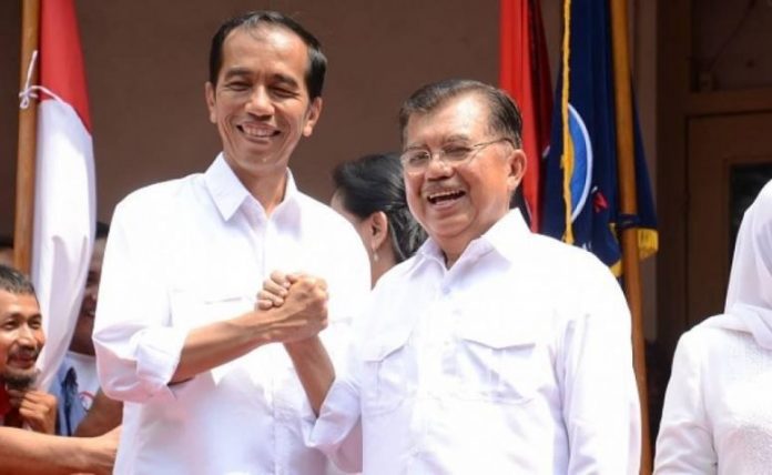 Presiden Jokowidodo Dan Wakil Presiden Jusuf Kalla