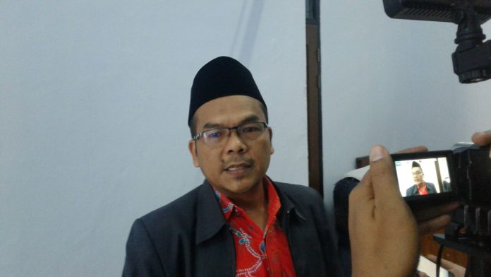 Ketua Panwaslu Kabupaten Ciamis Uce Kurniawan
