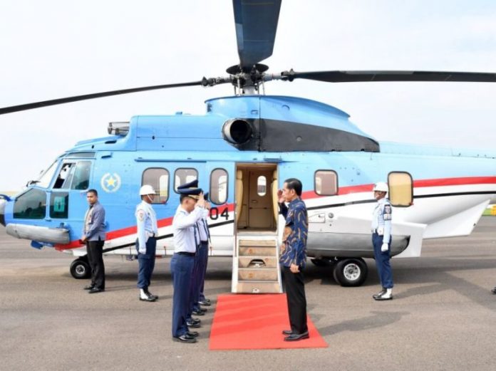 Helikopter Kepresidenan Super Puma