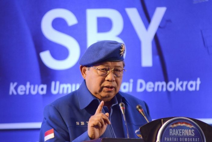 Ketua Umum Partai Demokrat Susilo Bambang Yudhoyono (SBY)