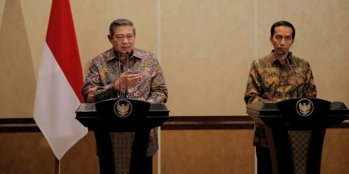 Susilo Bambang Yudhoyono SBY dan Joko Widodo