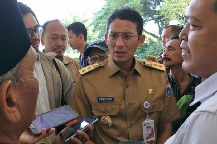 Wakil Gubernur DKI Jakarta Sandiaga Uno