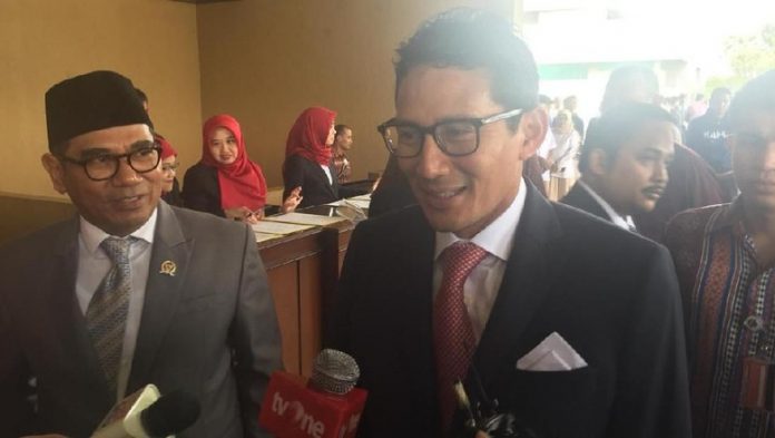 Wakil Gubernur DKI Jakarta Sandiaga Uno