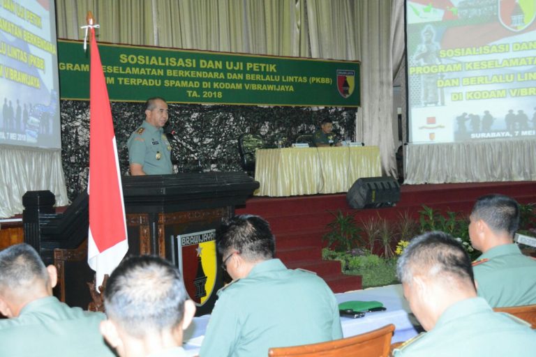 Pangdam V/Brawijaya Pantau Sosialisasi PKBB
