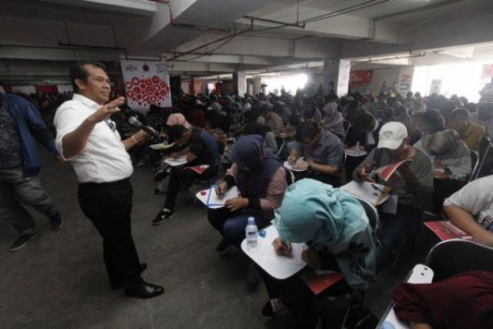 Suasana Saat Ujian Seleksi SBMPTN