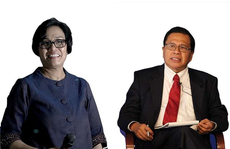 Rizal Ramli dan Sri Mulyani