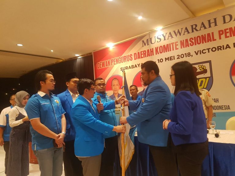 Fajar Ridwan Hisjam Terpilih Ketua KNPI Jatim 2018-2021